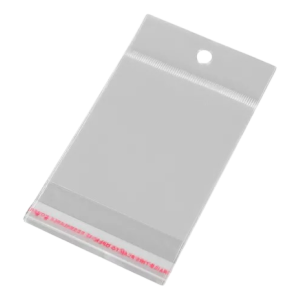 SACO ADESIVADO SOLAPA 12X18+3+3 C/100